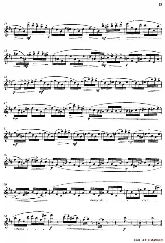 第二单元 中高级练习：发音、呼吸与分句练习（练习曲部分）