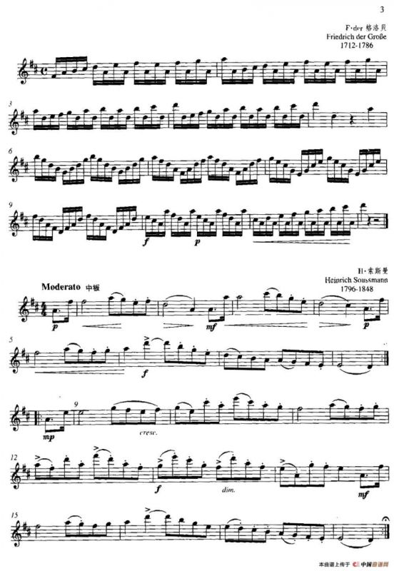 第一单元 初级练习（一、练习曲）