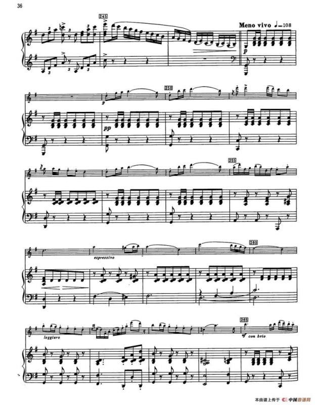 Fantaisie Sur Le Freyschutz（魔弹射手幻想曲）（长笛+钢琴）