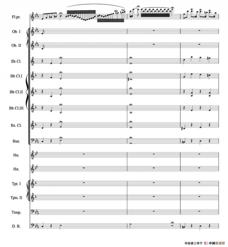 流浪者之歌（长笛与管乐队）