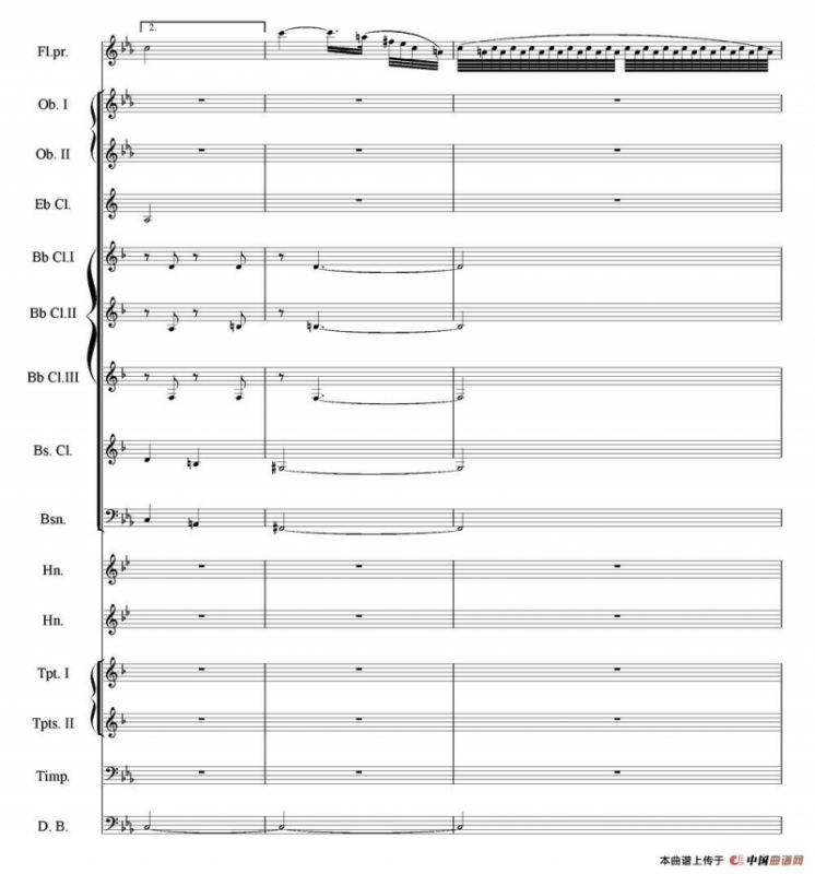 流浪者之歌（长笛与管乐队）