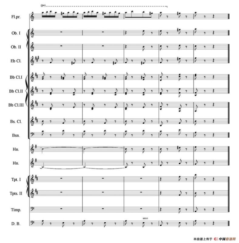 流浪者之歌（长笛与管乐队）