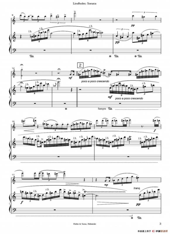 Sonata（长笛+钢琴）