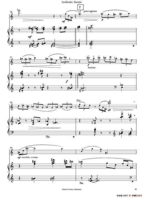 Sonata（长笛+钢琴）