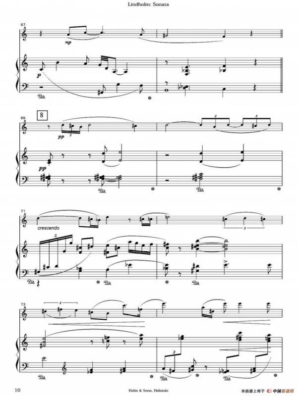 Sonata（长笛+钢琴）