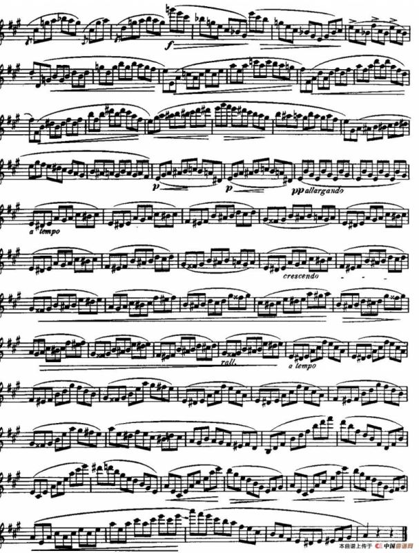 柯勒长笛练习曲作品33号（第三册）（3）