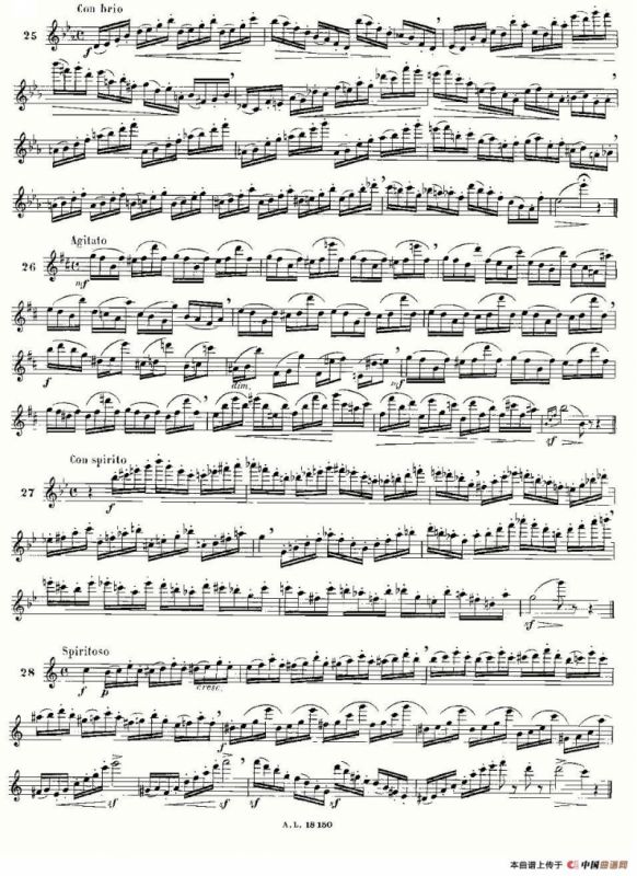 简易音阶练习100首之20-36（moyse - 100 studies after cramer）