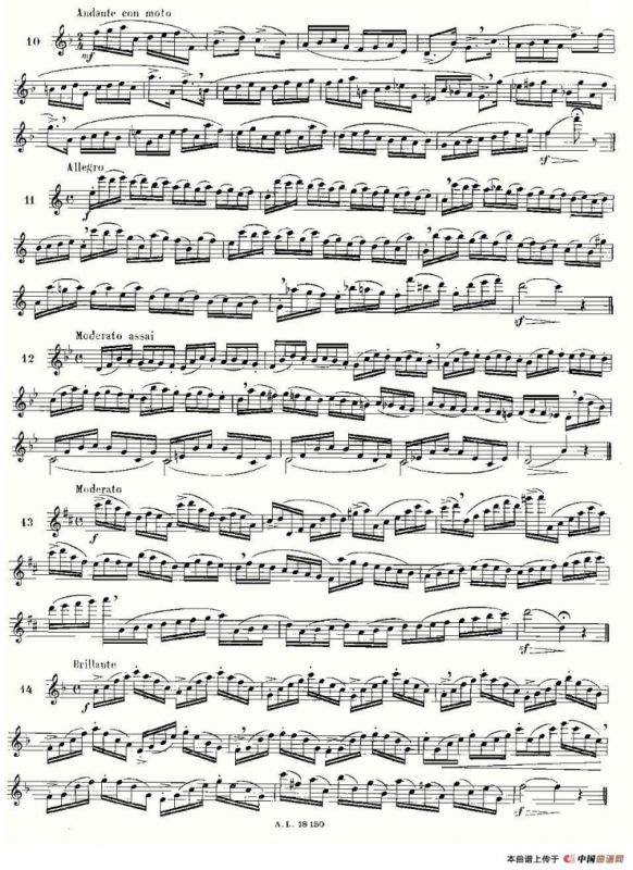 简易音阶练习100首之1-19（moyse - 100 studies after cramer）