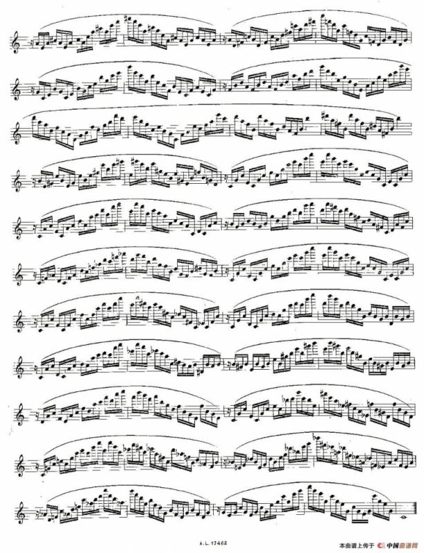 12首大技巧练习曲之1