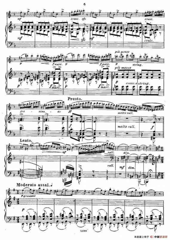 Fantaisies nationales. Op. 59, 3. （长笛+钢琴伴奏）