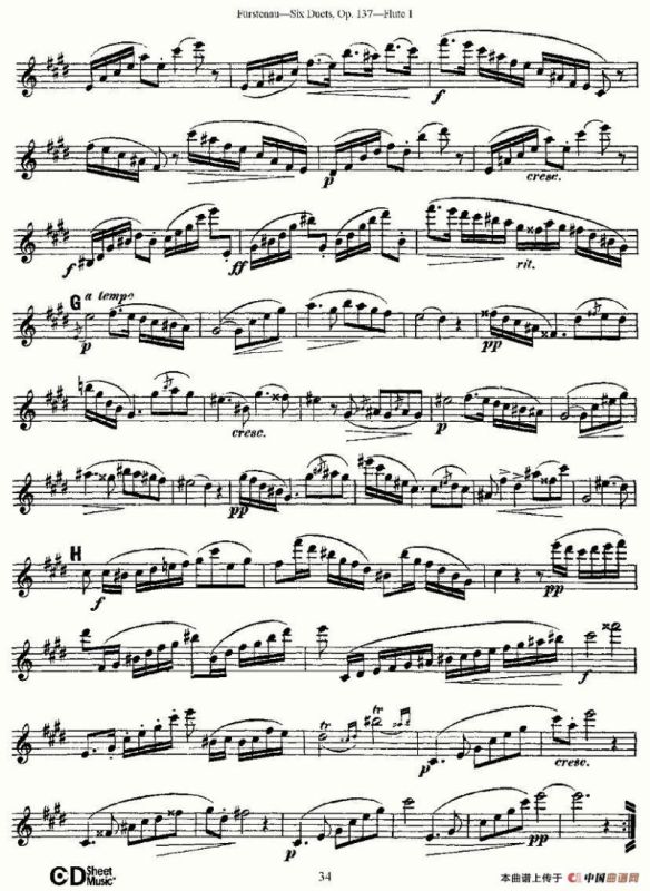 Six Duets, Op.137 之六（二重奏 六首作品 137号）