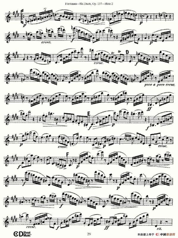Six Duets, Op.137 之六（二重奏 六首作品 137号）