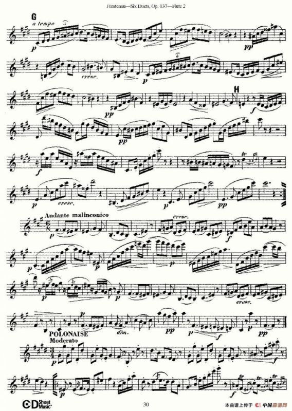 Six Duets, Op.137 之六（二重奏 六首作品 137号）