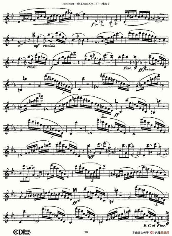 Six Duets, Op.137 之五（二重奏 六首作品 137号）