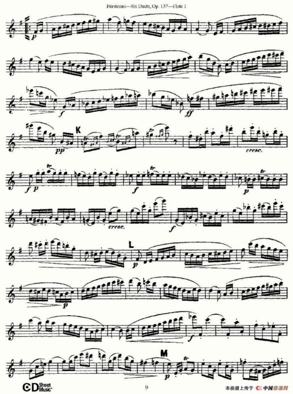 Six Duets, Op.137 之二（二重奏 六首作品 137号）
