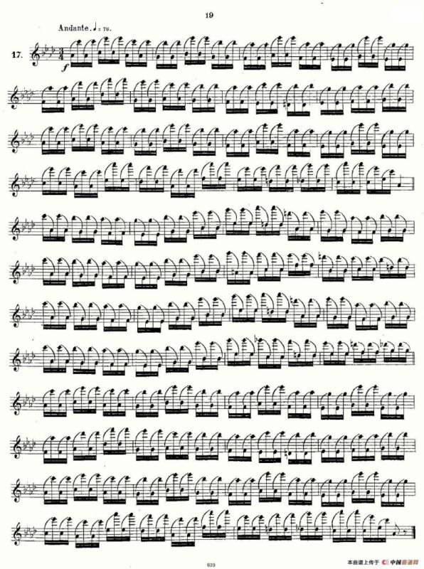 Andersen etude op30 之13—24（练习曲作品30号）