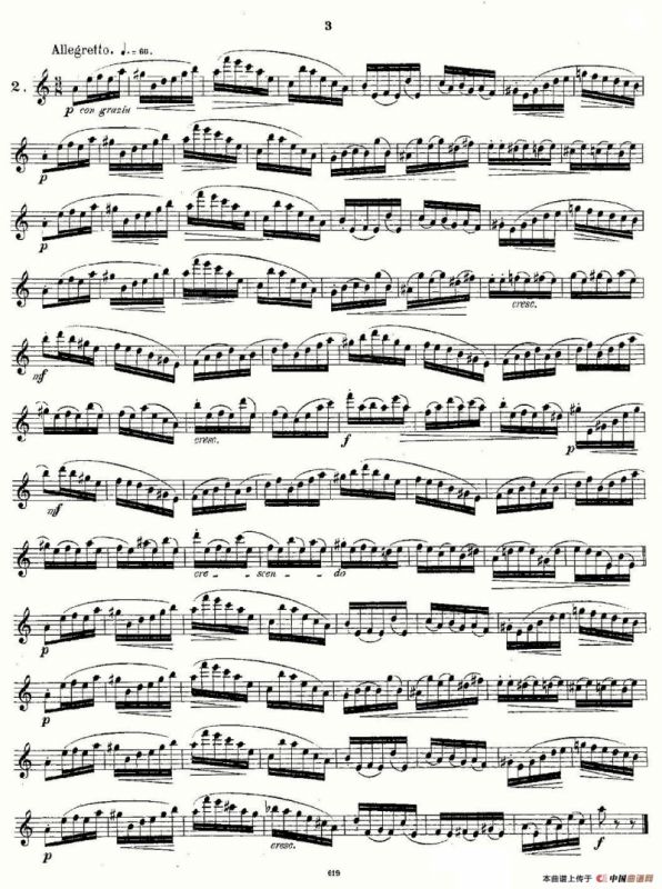 Andersen etude op30 之1—12（练习曲作品30号）