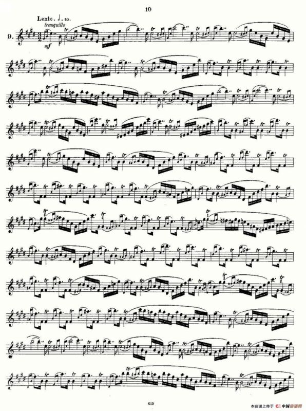 Andersen etude op30 之1—12（练习曲作品30号）