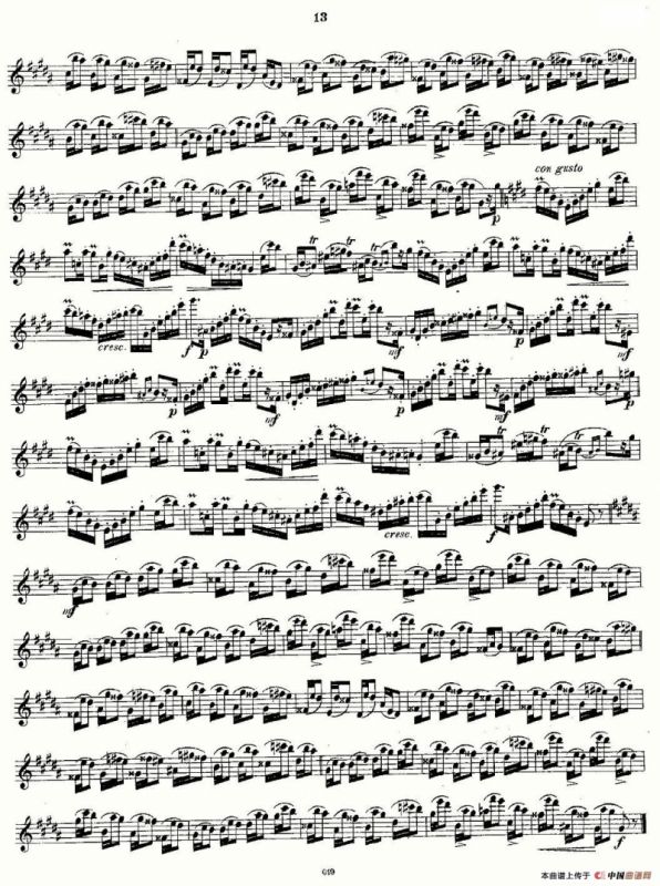 Andersen etude op30 之1—12（练习曲作品30号）