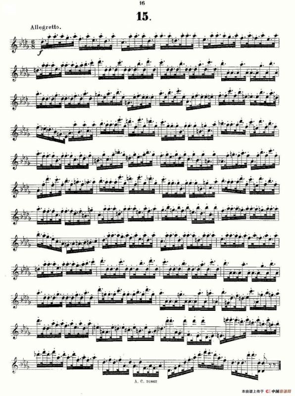 24首长笛练习曲 Op.21 之13—24