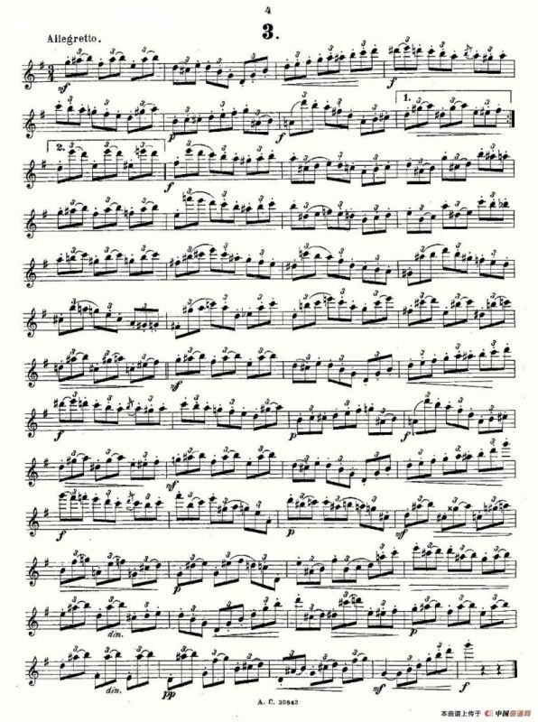 24首长笛练习曲 Op.21 之1—12