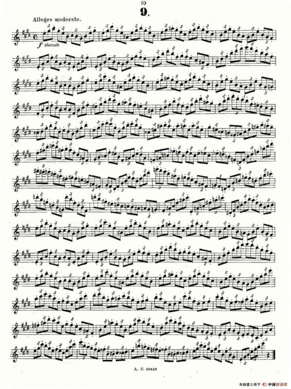 24首长笛练习曲 Op.21 之1—12