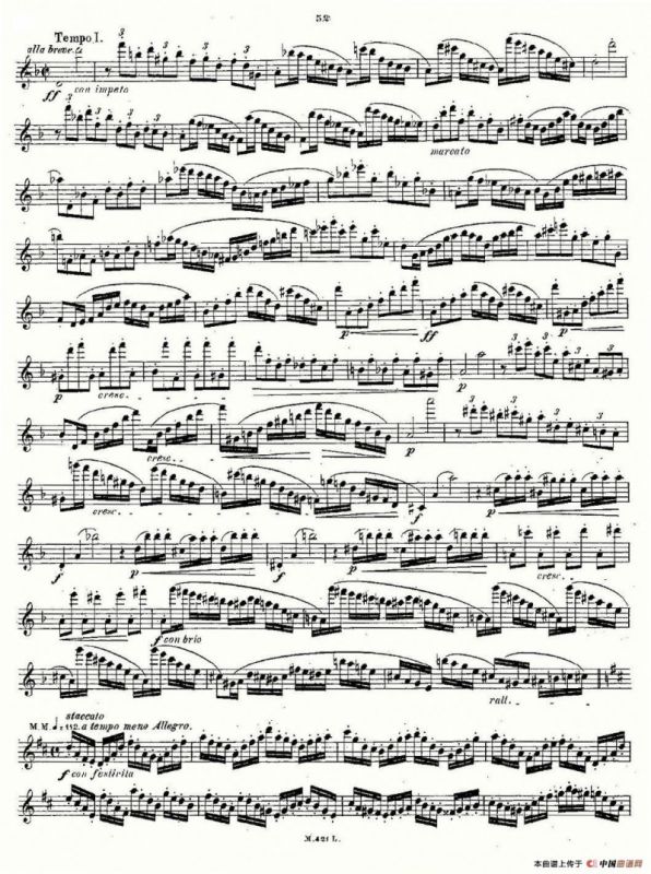 24首长笛练习曲 Op.15 之21—24