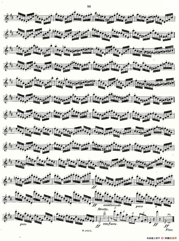 24首长笛练习曲 Op.15 之21—24