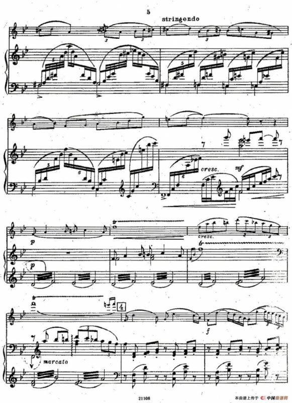 Chaminade Flute Concertino（莎米纳德长笛协奏曲）