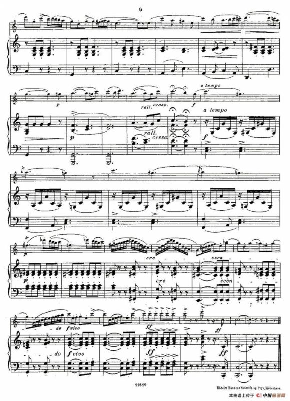 Opern-Transcriptionen.Op.45-7（长笛+钢琴伴奏）