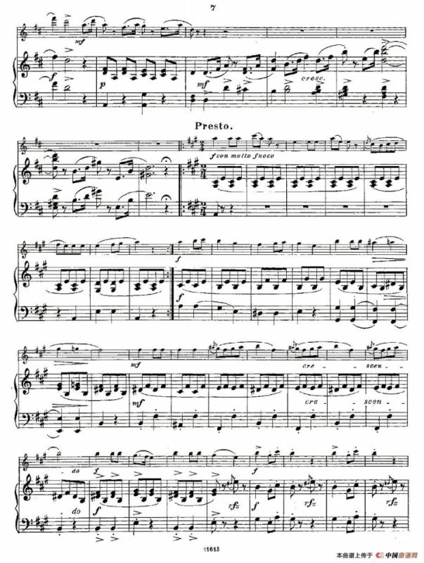 Opern-Transcriptionen.Op.45-5（长笛+钢琴伴奏）