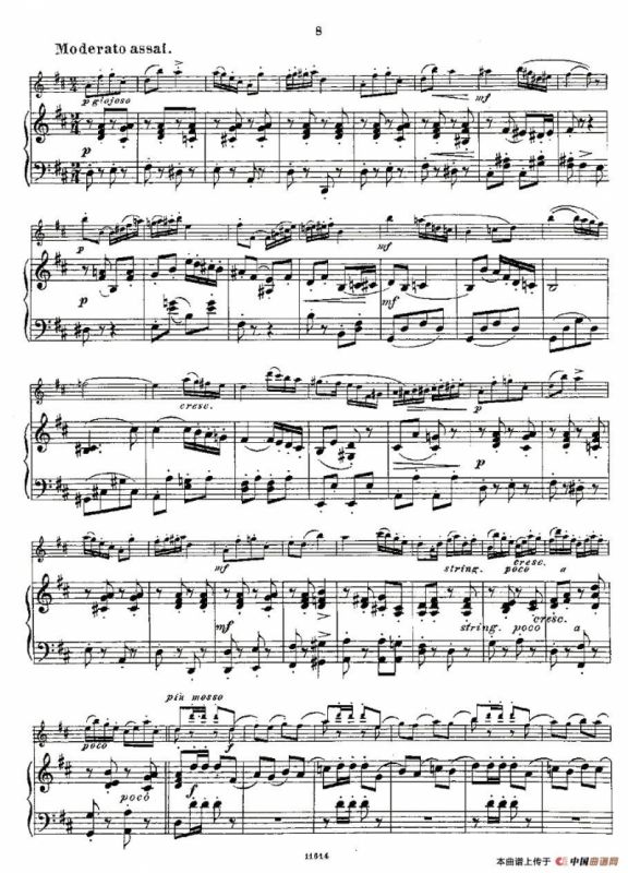 Opern-Transcriptionen.Op.45-4（长笛+钢琴伴奏）