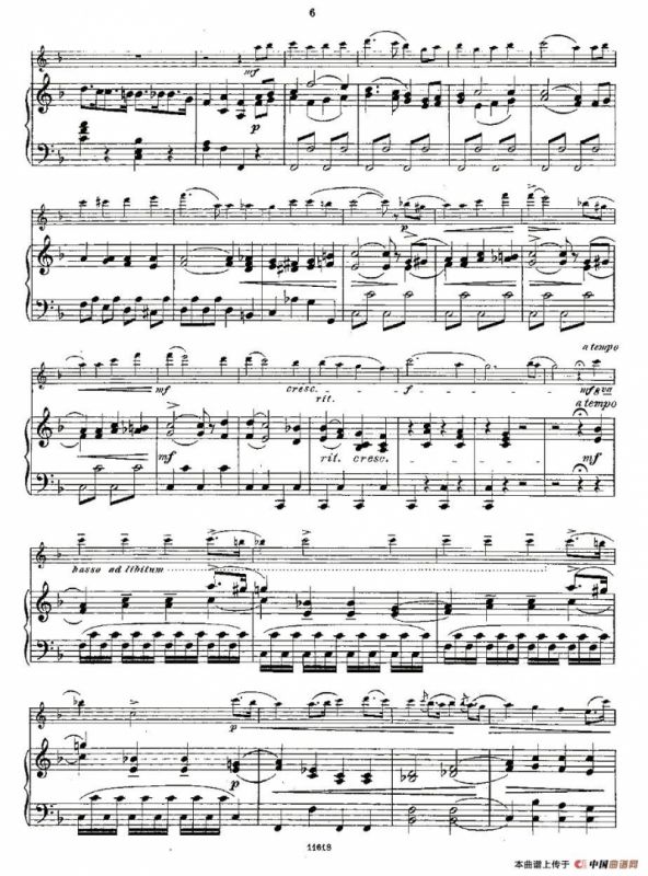 Opern-Transcriptionen.Op.45-3（长笛+钢琴伴奏）