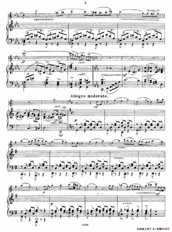 Opern-Transcriptionen.Op.45-2（长笛+钢琴伴奏）