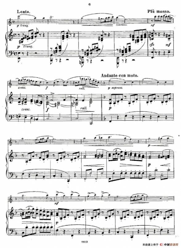 Opern-Transcriptionen.Op.45-1（长笛+钢琴伴奏）