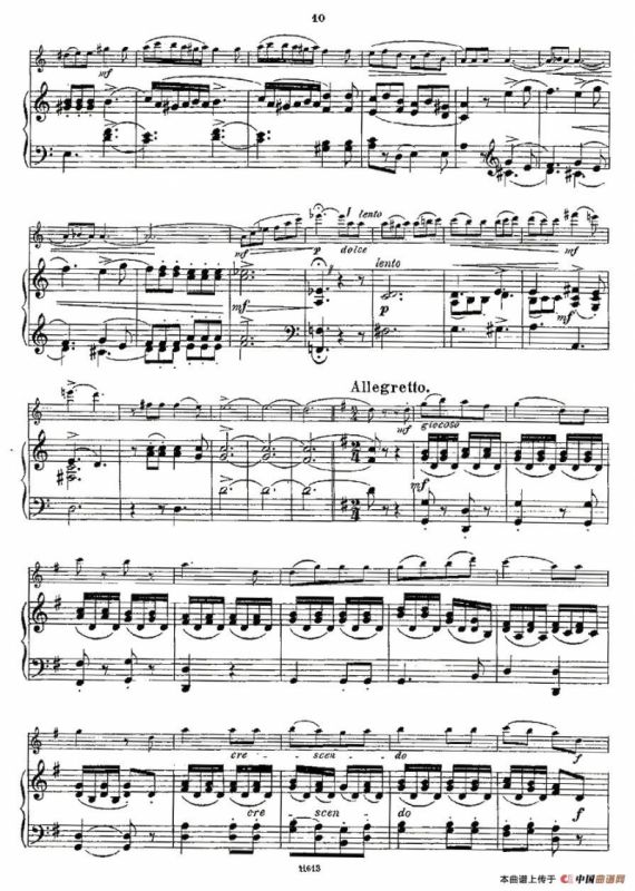 Opern-Transcriptionen.Op.45-1（长笛+钢琴伴奏）