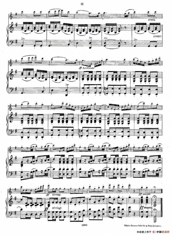 Opern-Transcriptionen.Op.45-1（长笛+钢琴伴奏）