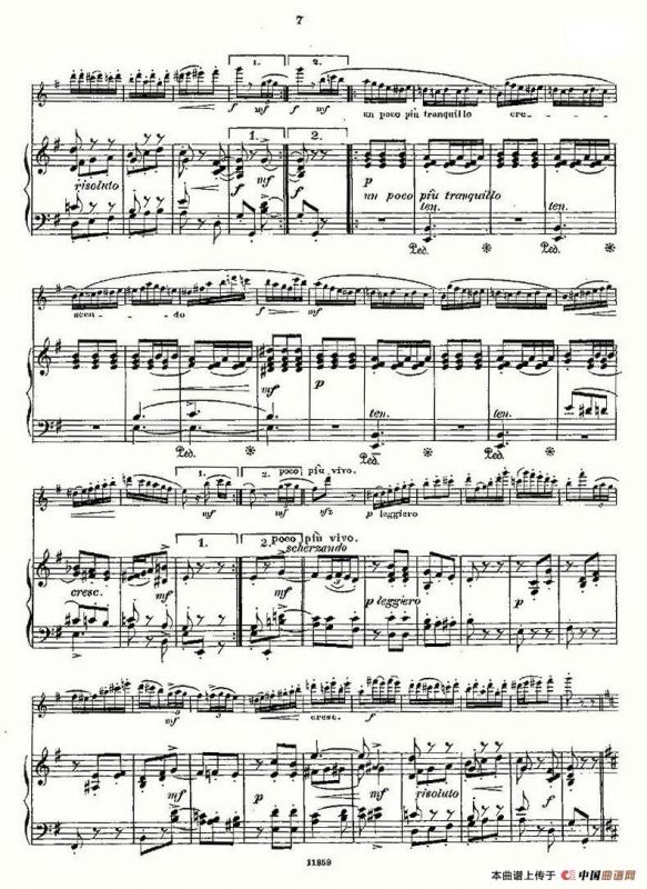 LHirondelle.Op.44（长笛+钢琴伴奏）