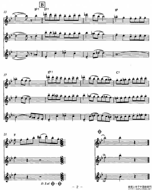 初学者的布鲁斯（三重奏）