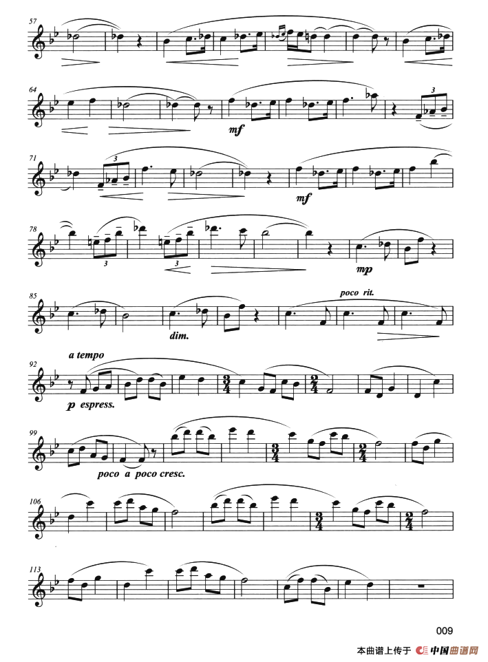 如歌的行板（柴可夫斯基作曲版、3个版本）