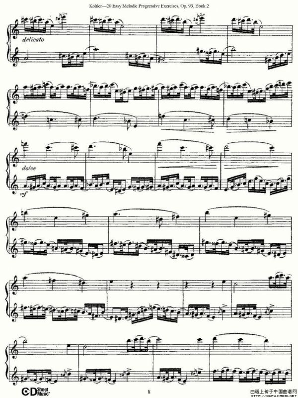 柯勒练习曲作品93号（二）