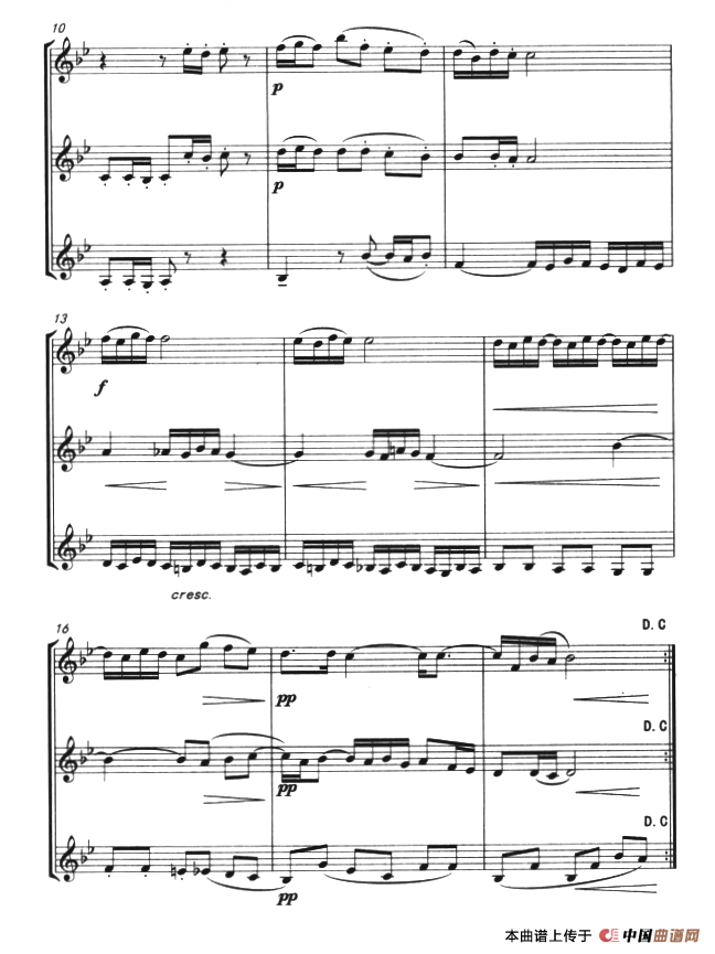 波罗涅兹舞曲（三重奏）