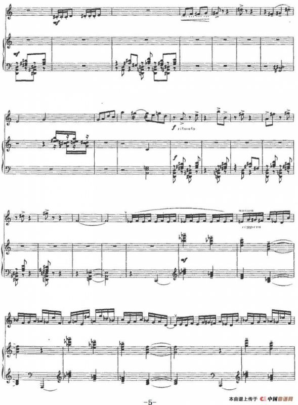 冷杉（小号+钢琴伴奏）