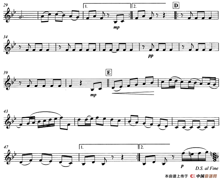 古典小品：小步舞曲（小号）