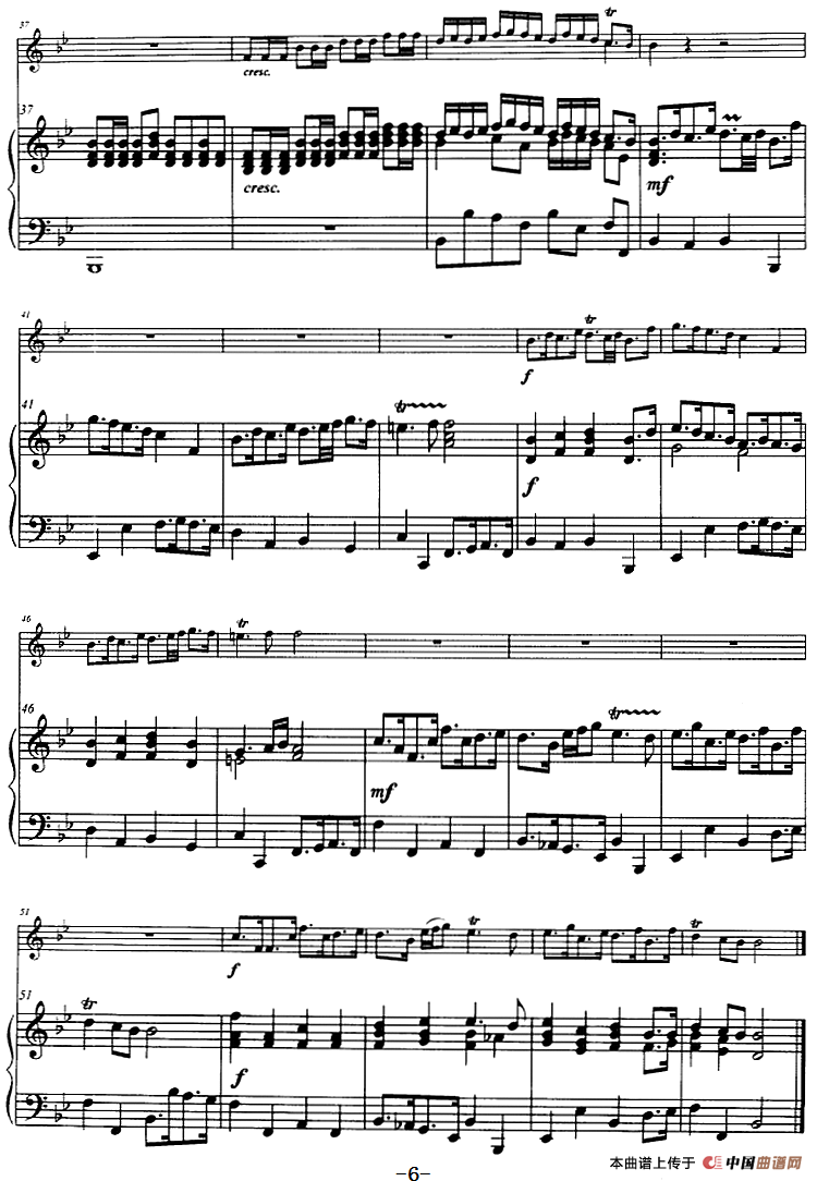 第二奏鸣曲（小号+钢琴伴奏）