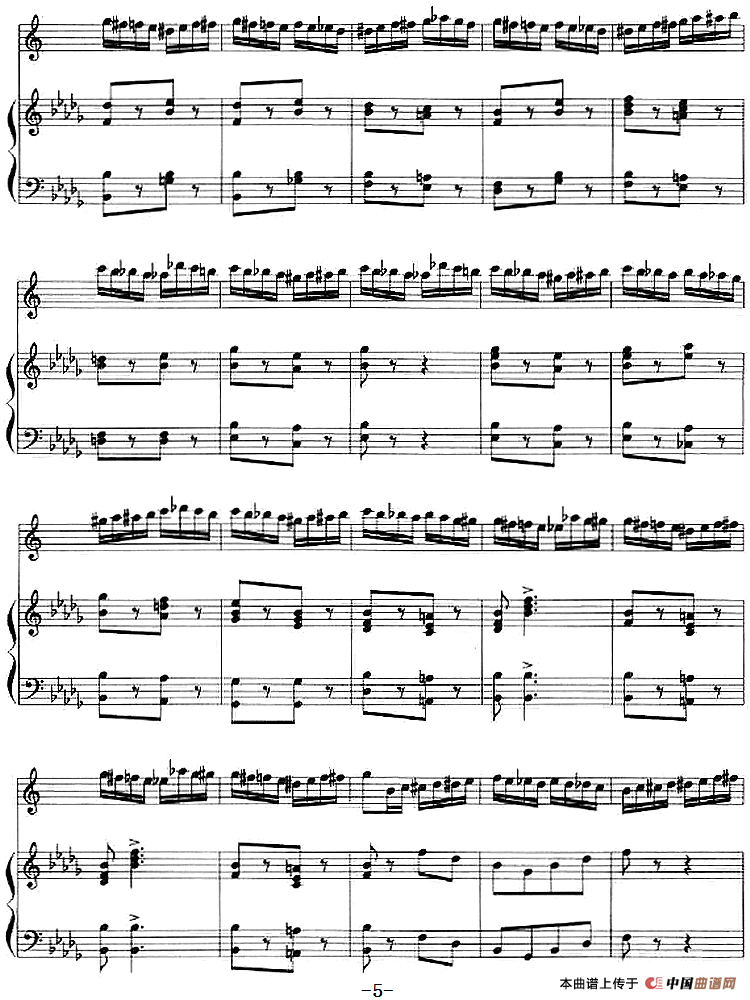 野蜂飞舞（小号+钢琴伴奏）