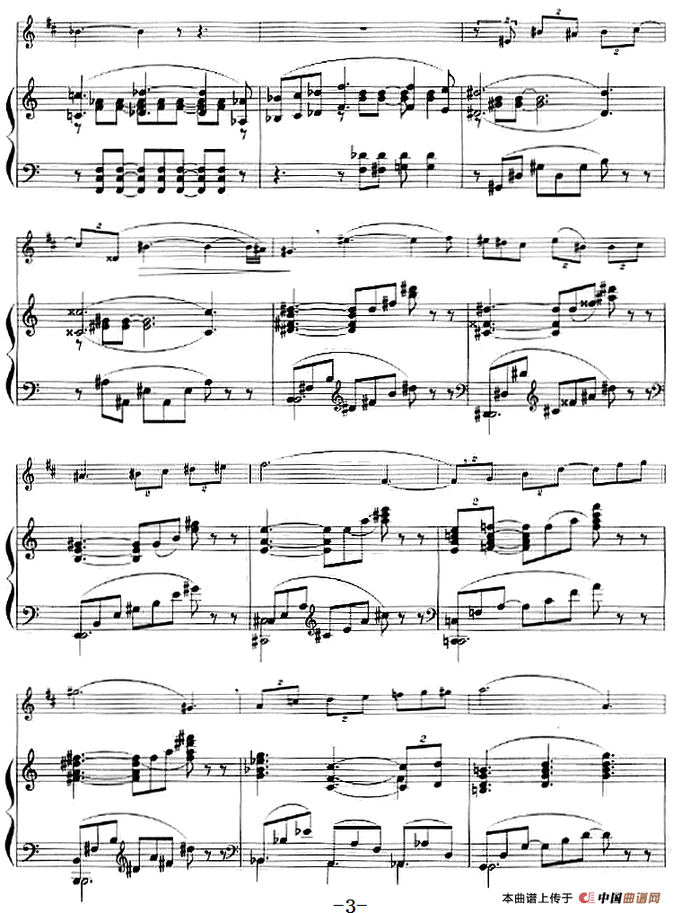 夜曲（小号+钢琴伴奏）