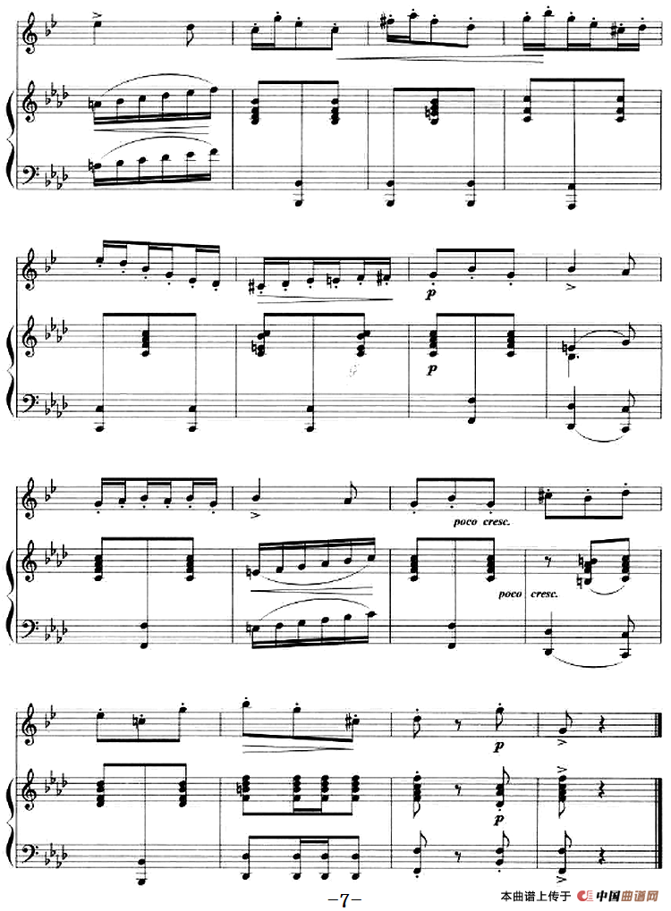 谐谑曲（小号+钢琴伴奏）