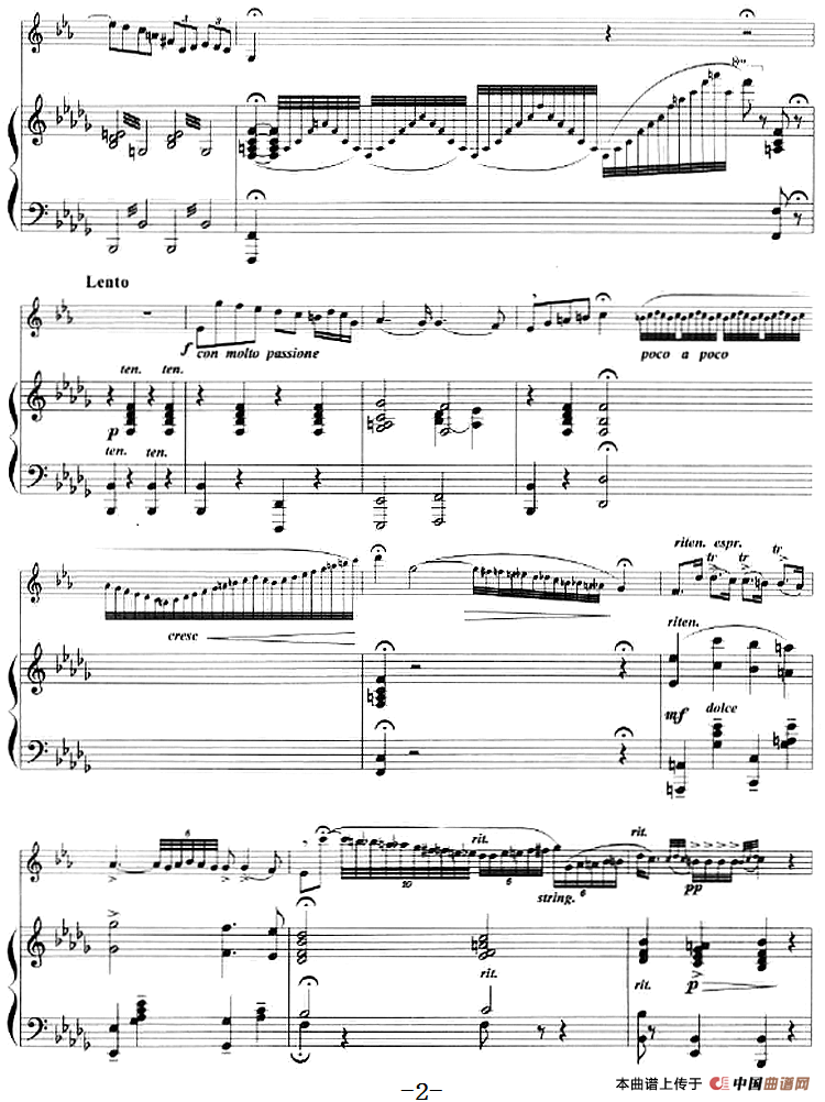 吉卜赛之歌（小号+钢琴伴奏）