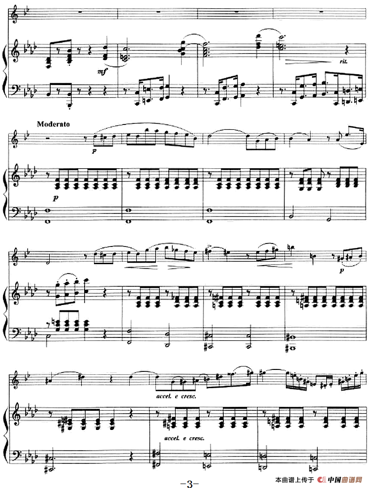 第一协奏曲（小号+钢琴伴奏）